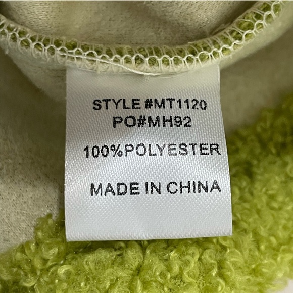 NWT Mimosa Women’s Large Textured Green Jacket Crop Boxy Fit Button-Up - Picture 7 of 11